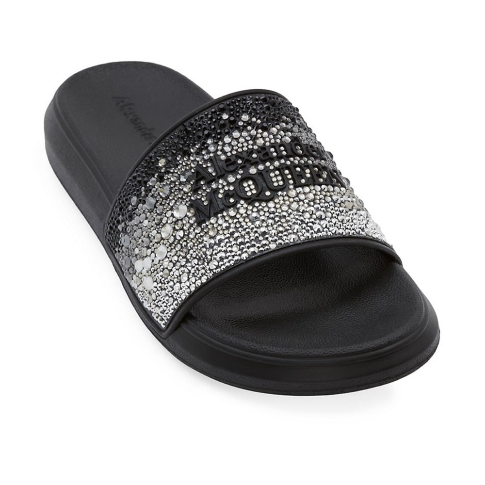 Alexander McQueen pool sandals